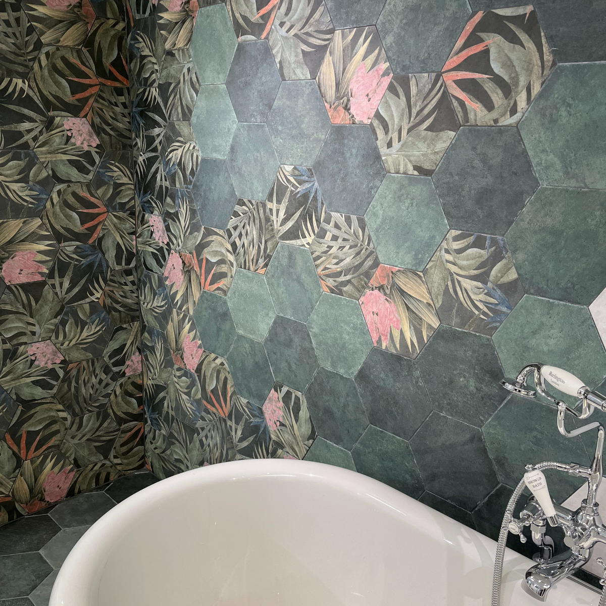 Aruba Hexagon Flower Matt Range