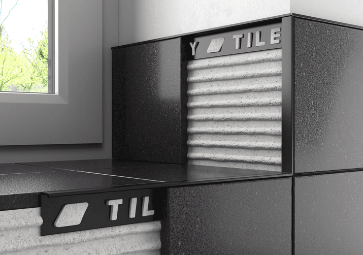 Tileasy Square Edge Plastic Trim