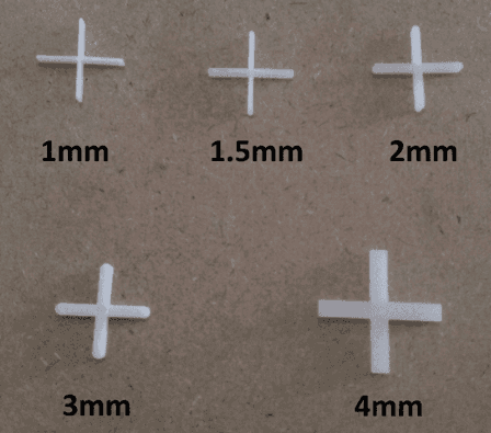 3mm Cross Spacers -100pcs