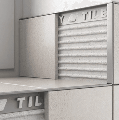 Tileasy Square Edge Plastic Trim