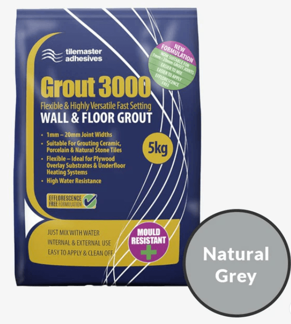Grout 3000 - NATURAL GREY - 5kg
