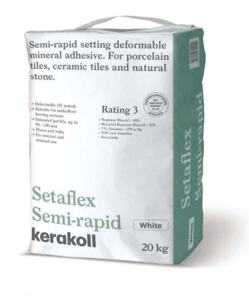 Setaflex Semi-Rapid - White