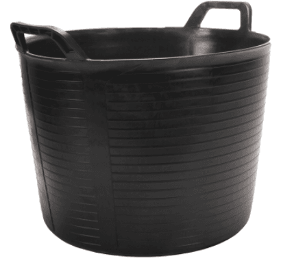 Nº. 3 Flextub Plastic Tub Black 40 Litre