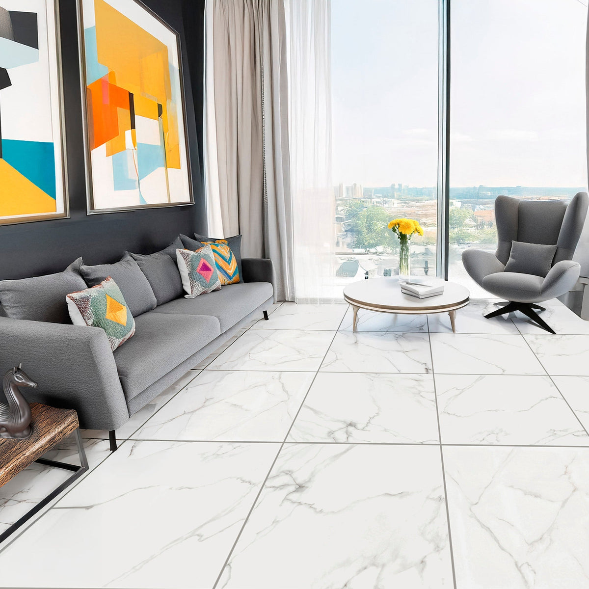 Steady Marble Porcelain Range